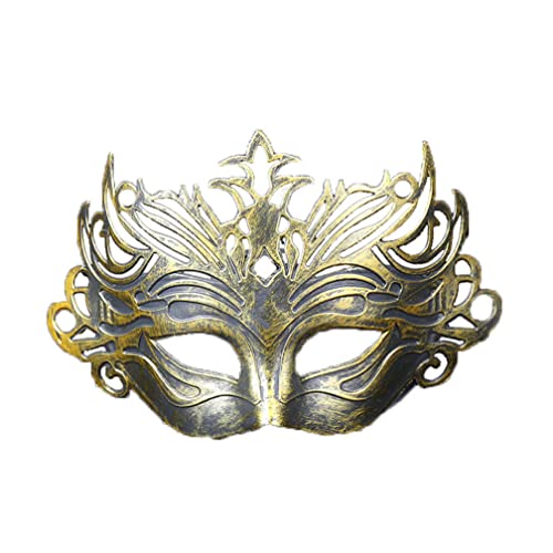 WQFTFO Maske im römischen Stil, Kunststoff, halbe Gesichtsabdeckung, Show, Party, Cosplay, Requisite für Kinder und Erwachsene WQFTFO Maske im römischen Stil, Kunststoff, halbe Gesichtsabdeckung, Show, Party, Cosplay, Requisite für Kinder und Erwachsene von WQFTFO