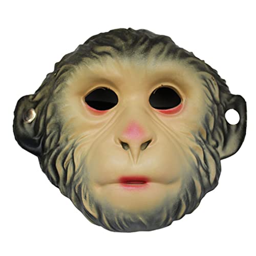 WQFTFO Monkey Mask Party Full Face Cover Zoom Cosplay Show Party Prop WQFTFO Monkey Mask Party Full Face Cover Zoom Cosplay Show Party Prop von WQFTFO