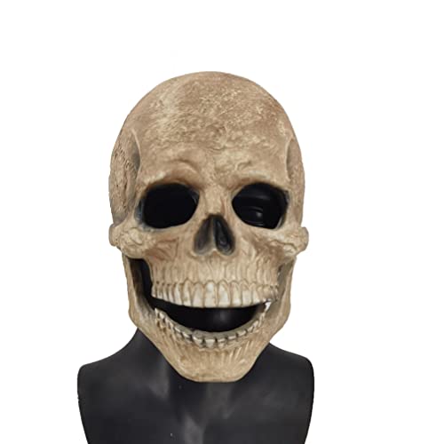 WQFTFO Mund bewegliche Maske PE Vollgesichtsabdeckung Halloween Cosplay Prop WQFTFO Mund bewegliche Maske PE Vollgesichtsabdeckung Halloween Cosplay Prop von WQFTFO