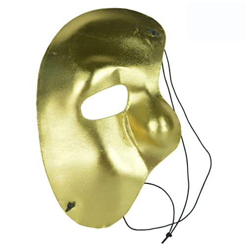 WQFTFO One Eyed Mask Festival Show Half Face Cover Phantom of the Opera Costume Prop WQFTFO One Eyed Mask Festival Show Half Face Cover Phantom of the Opera Costume Prop von WQFTFO
