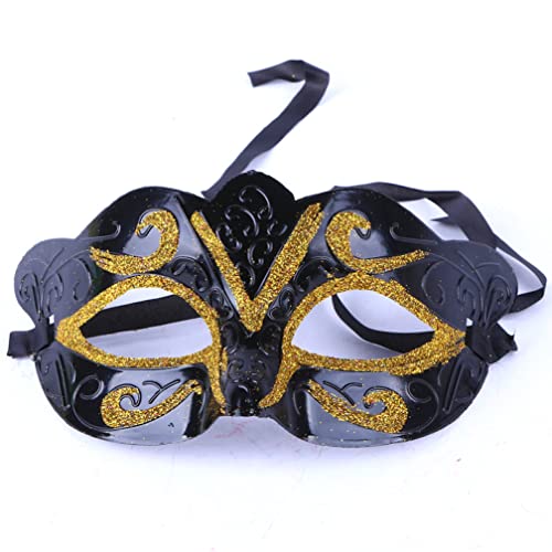 WQFTFO PVC Malerei Maske Venedig Retro Halbgesichtsmaske für Halloween Maskerade Ball WQFTFO PVC Malerei Maske Venedig Retro Halbgesichtsmaske für Halloween Maskerade Ball von WQFTFO