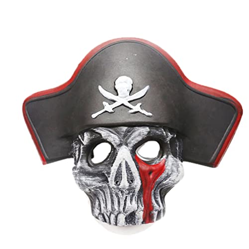 WQFTFO Piraten Vollgesichtsmaske EVA Maske Kostüm Spiel Gesichtsabdeckung für Halloween WQFTFO Piraten Vollgesichtsmaske EVA Maske Kostüm Spiel Gesichtsabdeckung für Halloween von WQFTFO
