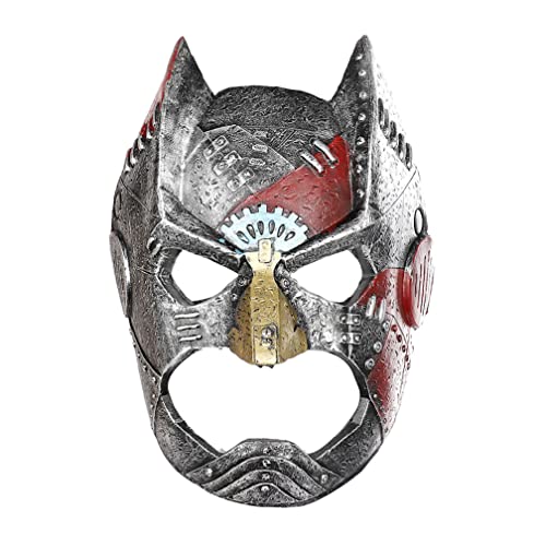 WQFTFO Punk Fledermäuse M-ans Maske PU Vollgesichtsabdeckung Karneval Party Kostüm Spielrequisite WQFTFO Punk Fledermäuse M-ans Maske PU Vollgesichtsabdeckung Karneval Party Kostüm Spielrequisite von WQFTFO