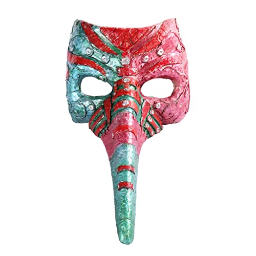 WQFTFO Punk Plagues Doctors Schnabelmaske PU Schaum Halbgesichtsabdeckung Halloween Cosplay Party Prop WQFTFO Punk Plagues Doctors Schnabelmaske PU Schaum Halbgesichtsabdeckung Halloween Cosplay Party Prop von WQFTFO