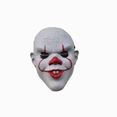 WQFTFO Rote Nase Clown Maske EVA Vollgesichtsmaske Kostüm Spiel Gesichtsbedeckung für Halloween WQFTFO Rote Nase Clown Maske EVA Vollgesichtsmaske Kostüm Spiel Gesichtsbedeckung für Halloween von WQFTFO
