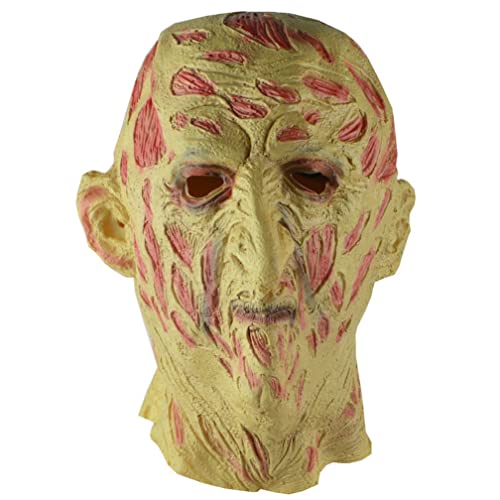 WQFTFO Scar Freddy Maske Party Vollgesichtsabdeckung Halloween Cosplay Prop WQFTFO Scar Freddy Maske Party Vollgesichtsabdeckung Halloween Cosplay Prop von WQFTFO