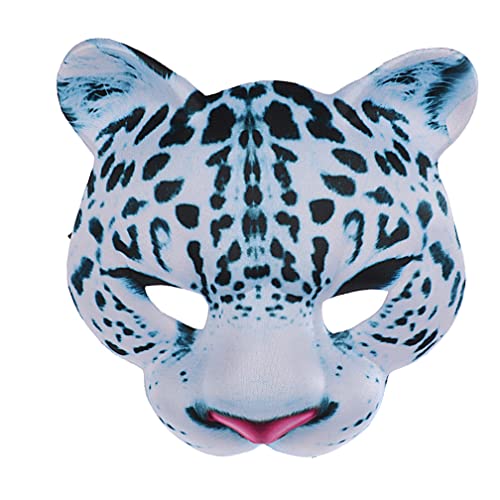WQFTFO Schneeleopard-Maske aus EVA, Vollgesichtsabdeckung, Halloween, Karneval, Cosplay, Party-Requisite WQFTFO Schneeleopard-Maske aus EVA, Vollgesichtsabdeckung, Halloween, Karneval, Cosplay, Party-Requisite von WQFTFO