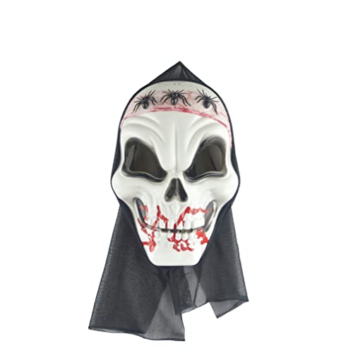 WQFTFO Skelett Geist Maske Kunststoff Vollgesichtsabdeckung Halloween Cosplay Prop WQFTFO Skelett Geist Maske Kunststoff Vollgesichtsabdeckung Halloween Cosplay Prop von WQFTFO