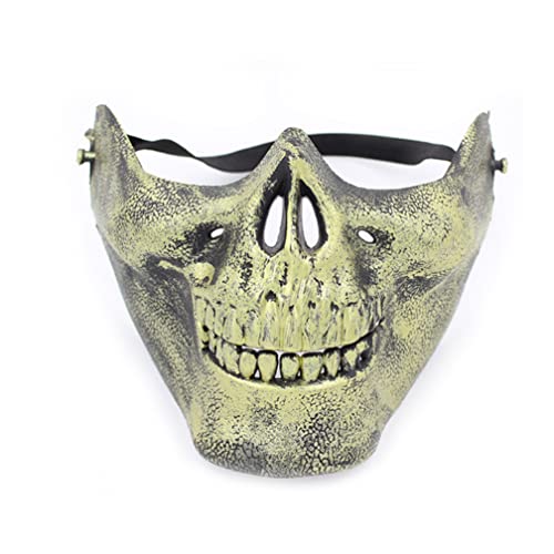 WQFTFO Skelettmaske PVC Halbgesichtsmaske CS Spiel Halloween Cosplay Prop WQFTFO Skelettmaske PVC Halbgesichtsmaske CS Spiel Halloween Cosplay Prop von WQFTFO
