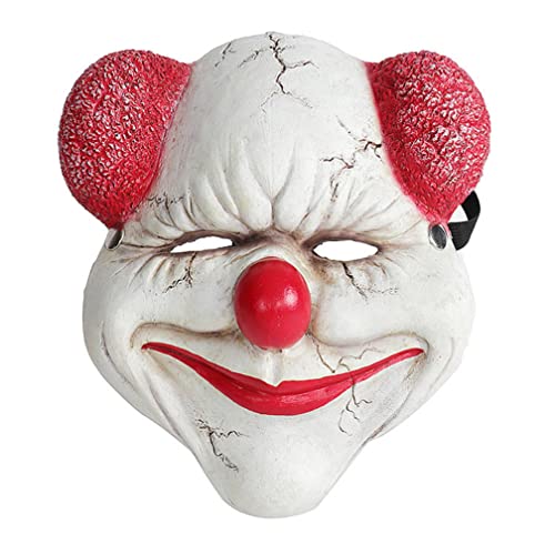 WQFTFO Smile Clown Maske 3D PU Vollgesichtsabdeckung Halloween Party Kostüm Spielrequisite WQFTFO Smile Clown Maske 3D PU Vollgesichtsabdeckung Halloween Party Kostüm Spielrequisite von WQFTFO
