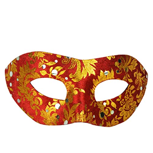 WQFTFO Venedig Maske Festival PVC Halbgesichtsabdeckung Halloween Kostüm Spielrequisite WQFTFO Venedig Maske Festival PVC Halbgesichtsabdeckung Halloween Kostüm Spielrequisite von WQFTFO