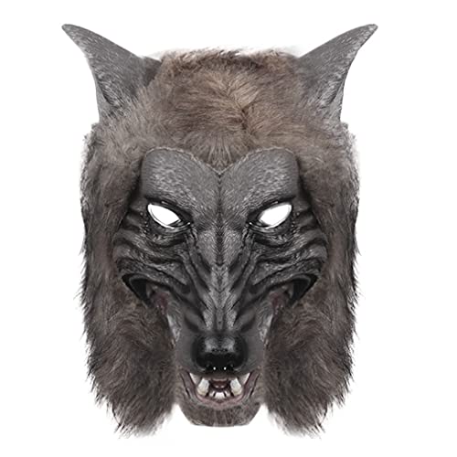 WQFTFO Wolfskopfmaske Party Vollgesichtsabdeckung Show Cosplay Prop WQFTFO Wolfskopfmaske Party Vollgesichtsabdeckung Show Cosplay Prop von WQFTFO