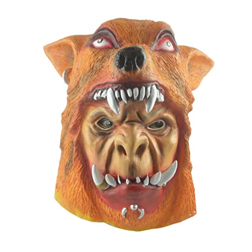 WQFTFO Wolfsmaske Party Vollgesichtsabdeckung Halloween Kostüm Requisite WQFTFO Wolfsmaske Party Vollgesichtsabdeckung Halloween Kostüm Requisite von WQFTFO
