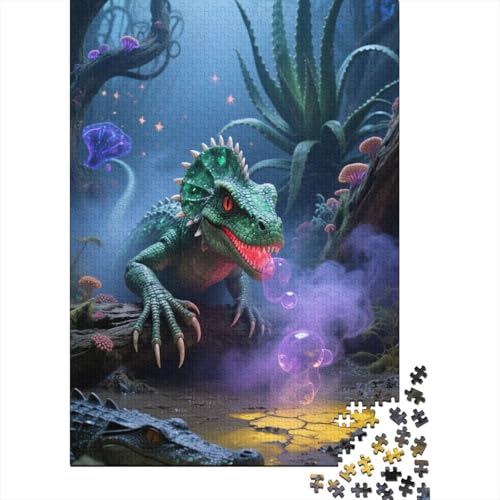 Axolotl 1000-Puzzleteile PuzzleChallenge SpielzeugGeschenke Für Erwachsene100% RecyclingkartonGeeignet Für Erwachsene Und Kinder 1000pcs (75x50cm) von WQIRALFEX