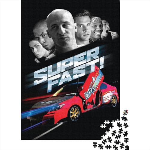 Fast & Furious 1000-Puzzleteile PuzzleWohndekoration GeschenkDas Unmögliche Puzzle Für Erwachsene Und Kinder100% RecyclingkartonGeeignet Für Erwachsene Und Kinder 1000pcs (75x50cm) von WQIRALFEX