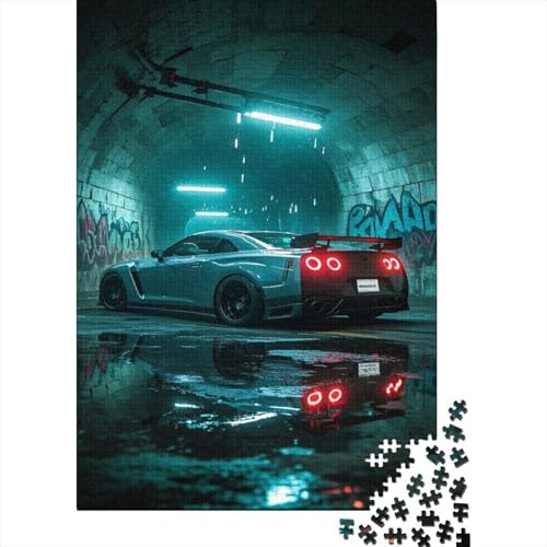 GTR 1000-Puzzleteile PuzzleWohndekoration GeschenkHerausforderung Puzzle SpielHochwertige 100% Recycelte PappeGeeignet Für Erwachsene Und Kinder 1000pcs (75x50cm) von WQIRALFEX