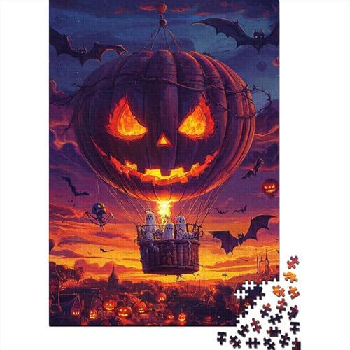 Heißluftballon Puzzle 1000 Teile Schwer Puzzle Spielzeug Lernspiel Impossible Herausforderung Spielzeug Für Erwachsene Und Kinder in Bewährter 1000pcs (75x50cm) von WQIRALFEX