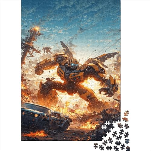 Hornet 1000-Puzzleteile PuzzleKann Stress LindernHerausforderung Puzzle SpielHochwertige 100% Recycelte PappeGeeignet Für Erwachsene Und Kinder 1000pcs (75x50cm) von WQIRALFEX
