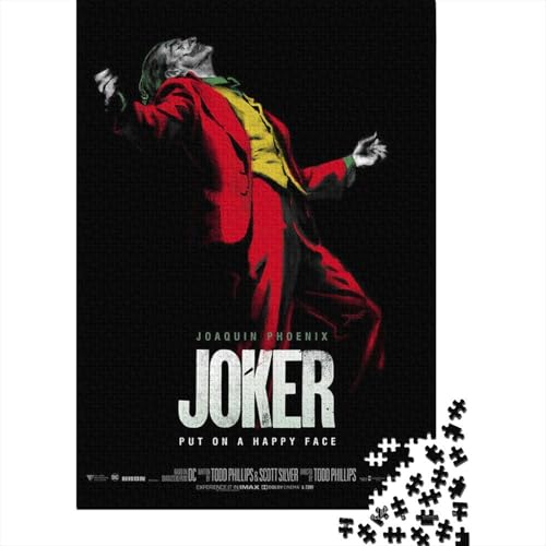 Joker 1000-Puzzleteile Familienspaß PuzzleKann Stress LindernGeschenke Für ErwachseneHochwertige 100% Recycelte PappeGeeignet Für Erwachsene Und Kinder 1000pcs (75x50cm) von WQIRALFEX