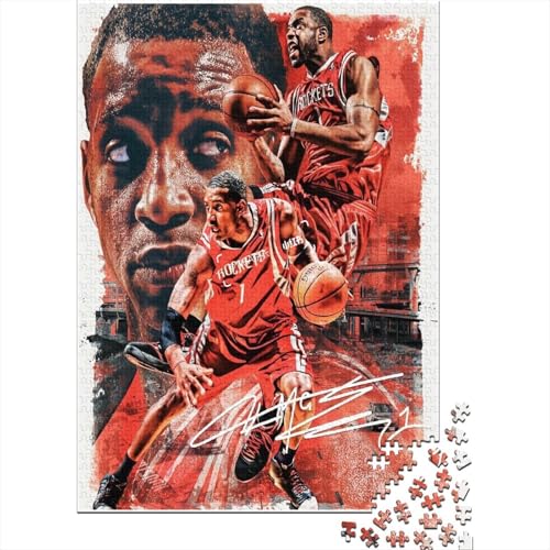 Tracy McGrady 1000-Puzzleteile NBA Superstar Puzzle Für ErwachseneChallenge Spielzeug1000-Geschenke Für ErwachseneHochwertige 100% Recycelte PappeGeeignet Für Erwachsene Und Kinder 1000pcs (75x50cm) Tracy McGrady 1000-Puzzleteile NBA Superstar Puzzle Für ErwachseneChallenge Spielzeug1000-Geschenke Für ErwachseneHochwertige 100% Recycelte PappeGeeignet Für Erwachsene Und Kinder 1000pcs (75x50cm) von WQIRALFEX