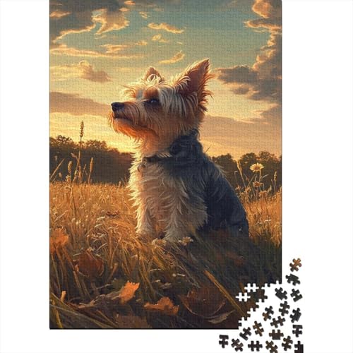 Yorkshire Terrier 1000-Puzzleteile Gazing at The Lawn Familienspaß PuzzleKann Stress LindernGeschenke Für ErwachseneHochwertige 100% Recycelte PappeGeeignet Für Erwachsene Und Kinder 1000pcs (75x50cm) Yorkshire Terrier 1000-Puzzleteile Gazing at The Lawn Familienspaß PuzzleKann Stress LindernGeschenke Für ErwachseneHochwertige 100% Recycelte PappeGeeignet Für Erwachsene Und Kinder 1000pcs (75x50cm) von WQIRALFEX