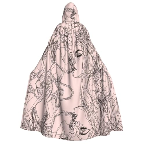 Umhang mit Kapuze für Damen, Herren, Unisex, Erwachsene, Halloween, Cosplay, Kostüme, Vampir, Umhang Umhang mit Kapuze für Damen, Herren, Unisex, Erwachsene, Halloween, Cosplay, Kostüme, Vampir, Umhang von WQUVMDS