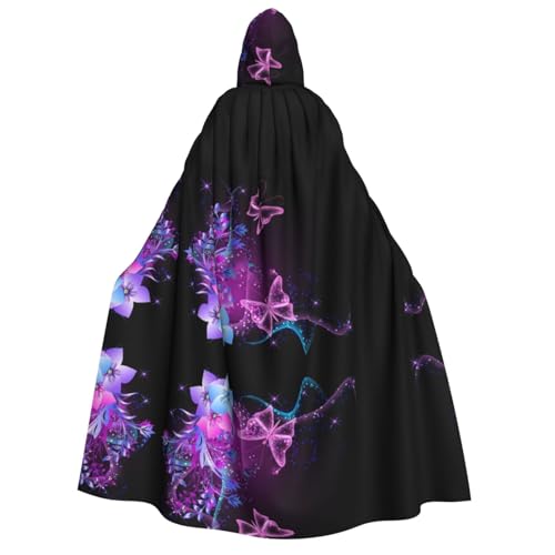 WQUVMDS Umhang mit Kapuze, Unisex, für Erwachsene, für Halloween, Cosplay, Vampir, Umhang WQUVMDS Umhang mit Kapuze, Unisex, für Erwachsene, für Halloween, Cosplay, Vampir, Umhang von WQUVMDS