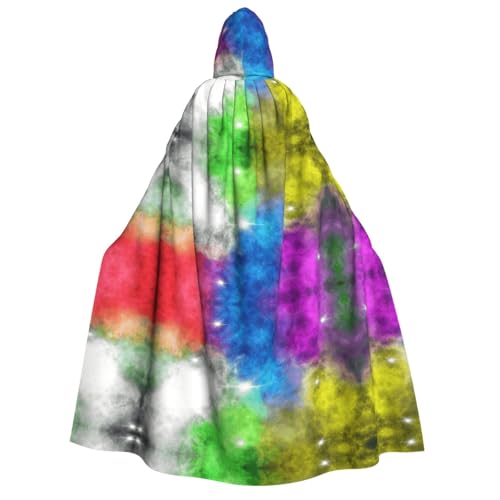 WQUVMDS Umhang mit Kapuze, Unisex, für Erwachsene, für Halloween, Cosplay, Vampire, Umhang WQUVMDS Umhang mit Kapuze, Unisex, für Erwachsene, für Halloween, Cosplay, Vampire, Umhang von WQUVMDS