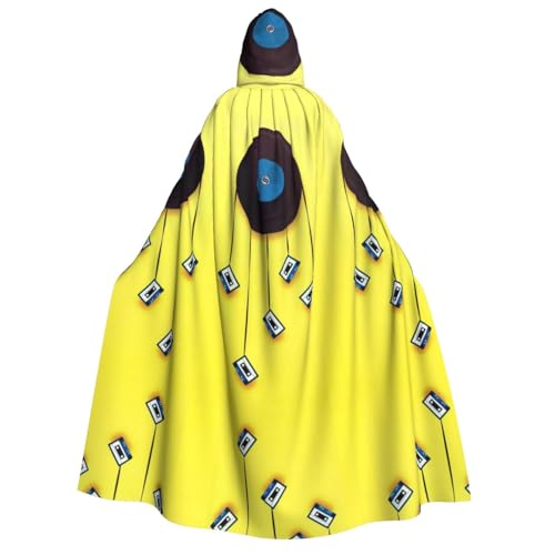 WQUVMDS Umhang mit Kapuze, Unisex, für Erwachsene, für Halloween, Cosplay, Vampire, Umhang WQUVMDS Umhang mit Kapuze, Unisex, für Erwachsene, für Halloween, Cosplay, Vampire, Umhang von WQUVMDS