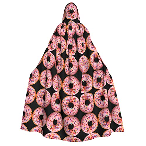 WQUVMDS Umhang mit Kapuze für Erwachsene, Erdbeere, für Halloween, Cosplay, Vampire, Umhang WQUVMDS Umhang mit Kapuze für Erwachsene, Erdbeere, für Halloween, Cosplay, Vampire, Umhang von WQUVMDS