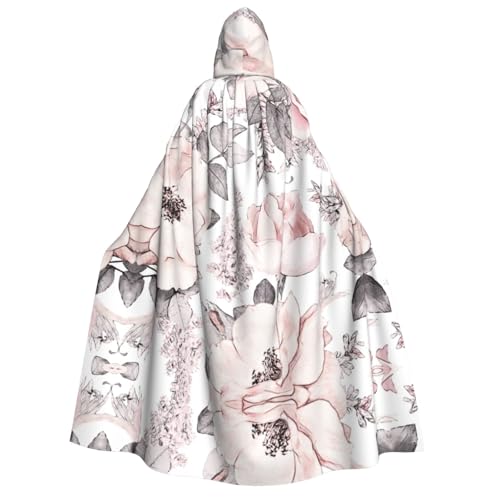 WQUVMDS Umhang mit Kapuze für Erwachsene, Unisex, für Halloween, Cosplay, Kostüme, Vampire, Rosa WQUVMDS Umhang mit Kapuze für Erwachsene, Unisex, für Halloween, Cosplay, Kostüme, Vampire, Rosa von WQUVMDS