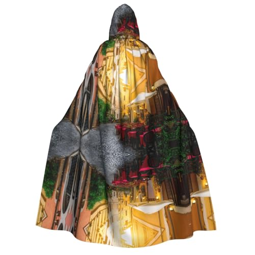 WQUVMDS Umhang mit Kapuze für Erwachsene, Unisex, für Halloween, Cosplay, Vampire, Umhang WQUVMDS Umhang mit Kapuze für Erwachsene, Unisex, für Halloween, Cosplay, Vampire, Umhang von WQUVMDS