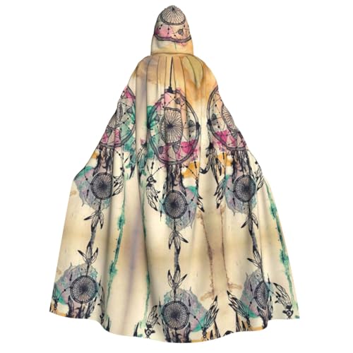 WQUVMDS Umhang mit Kapuze für Erwachsene, Unisex, für Halloween, Cosplay, Vampire, Umhang WQUVMDS Umhang mit Kapuze für Erwachsene, Unisex, für Halloween, Cosplay, Vampire, Umhang von WQUVMDS