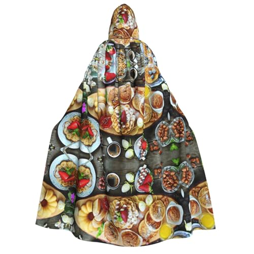WQUVMDS Umhang mit Kapuze für Erwachsene, Unisex, für Halloween, Cosplay, Vampire, Umhang WQUVMDS Umhang mit Kapuze für Erwachsene, Unisex, für Halloween, Cosplay, Vampire, Umhang von WQUVMDS