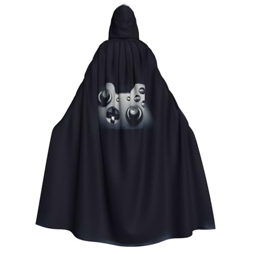 WQUVMDS Umhang mit Kapuze für Gaming-Controller, Unisex, für Erwachsene, Halloween, Cosplay, Kostüme, Vampire, Umhang WQUVMDS Umhang mit Kapuze für Gaming-Controller, Unisex, für Erwachsene, Halloween, Cosplay, Kostüme, Vampire, Umhang von WQUVMDS