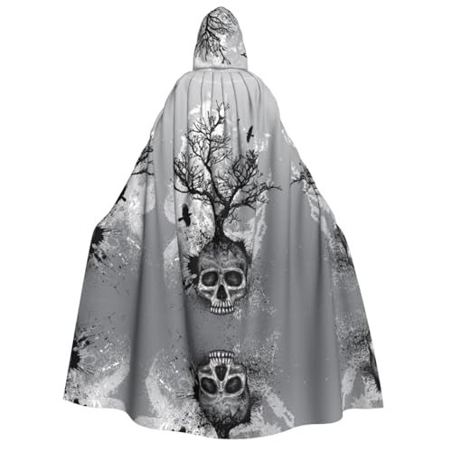 WQUVMDS Umhang mit Kapuze für Halloween, Cosplay, Vampir, Unisex, für Erwachsene WQUVMDS Umhang mit Kapuze für Halloween, Cosplay, Vampir, Unisex, für Erwachsene von WQUVMDS