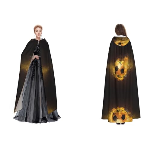 WQUVMDS Unisex Kapuzenumhang mit Kapuze, für Halloween, Hexenparty, mit Kapuze, Vampir, Umhang WQUVMDS Unisex Kapuzenumhang mit Kapuze, für Halloween, Hexenparty, mit Kapuze, Vampir, Umhang von WQUVMDS