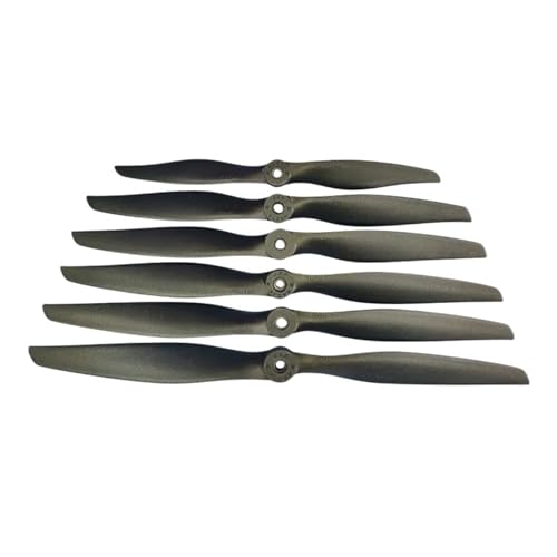 WQXMYDO Compatible for XAERO ，2PCS Nylon Propeller 10x5 to 16x10 Direct Drive ，Compatible for RC Airplane FF/M-Electric 10x5/12x7/13x7/14x7/15x8(10x5) von WQXMYDO