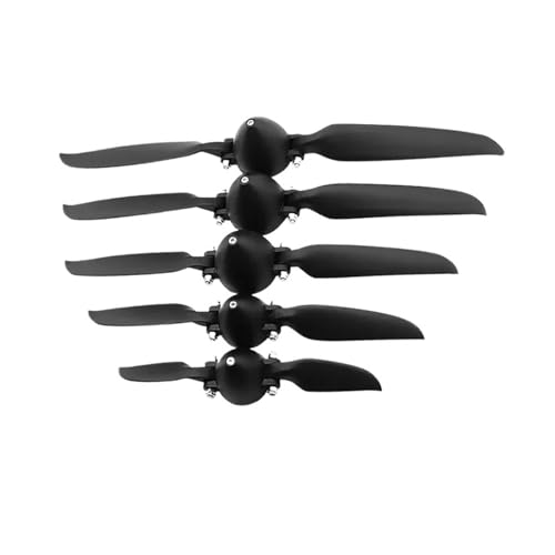 WQXMYDO XFLIGHT Kunststoff-Faltpropellerbaugruppe, 6-13,5 Zoll Paddeldurchmesser, kompatibel mit RC-Elektrosegler-Modellflugzeugzubehör(1 Set 7x3) von WQXMYDO