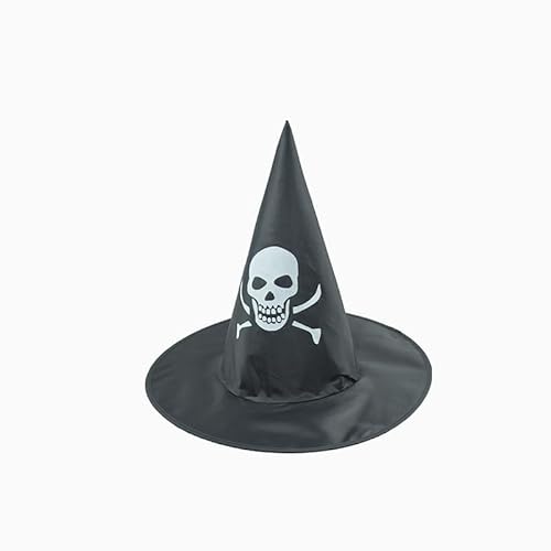 WREWING Halloween & Ostern Hexenhut - Spitzkopfschmuck - Festival Kostüm Zubehör für Feiertagsfeiern von WREWING