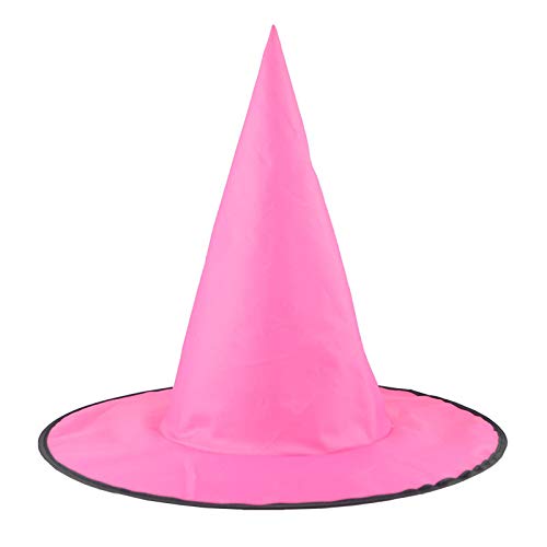 WREWING Halloween & Ostern Hexenhut - Spitzkopfschmuck - Festival Kostüm Zubehör für Feiertagsfeiern von WREWING