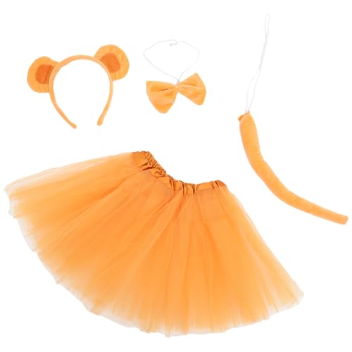 WRITWAA Affenkostüm Ohren Stirnband Set Tutu Für Mädchen Und Jungen Tierkostüm Für Jungen Und Mädchen WRITWAA Affenkostüm Ohren Stirnband Set Tutu Für Mädchen Und Jungen Tierkostüm Für Jungen Und Mädchen von WRITWAA