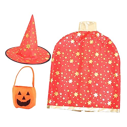 WRITWAA 1 Satz Halloween-Umhang Sensenmann mit rotem Umhang stickig Korb halloween bag halloweentüten kleider halloween deko Halloween-Kostüm für Zaubererhut für Vlies WRITWAA 1 Satz Halloween-Umhang Sensenmann mit rotem Umhang stickig Korb halloween bag halloweentüten kleider halloween deko Halloween-Kostüm für Zaubererhut für Vlies von WRITWAA