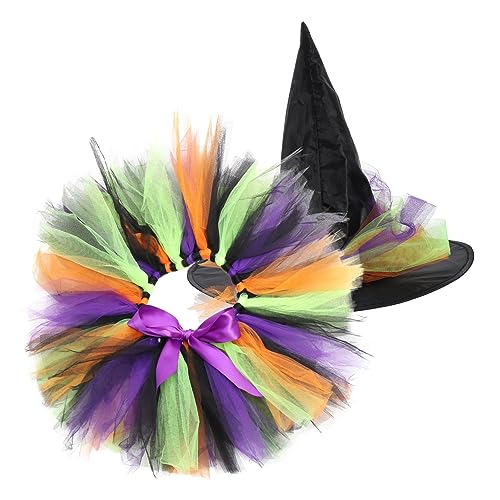 WRITWAA 1 Satz Halloween- -kinderrockanzug Horror Halloween-kostüm Für Mädchen Wiederverwendbares Kinderkostüm Babys Masken Wiederverwendbare Hexenkleider Dekorationen Bausatz Polyester WRITWAA 1 Satz Halloween- -kinderrockanzug Horror Halloween-kostüm Für Mädchen Wiederverwendbares Kinderkostüm Babys Masken Wiederverwendbare Hexenkleider Dekorationen Bausatz Polyester von WRITWAA