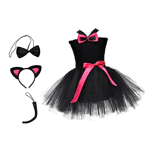 WRITWAA 1 Satz Katzenrock Anzug Schwarzes Kleid Tutu-kleid Für Tutu-kleid Für Mädchen Tutu-anzug Festival-cosplay-kostüme Kätzchenrock Für Mädchen Tutu-rock Baumwolle Rosy WRITWAA 1 Satz Katzenrock Anzug Schwarzes Kleid Tutu-kleid Für Tutu-kleid Für Mädchen Tutu-anzug Festival-cosplay-kostüme Kätzchenrock Für Mädchen Tutu-rock Baumwolle Rosy von WRITWAA