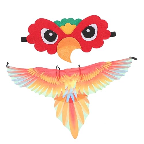 WRITWAA 1 Satz Vogelnest Vogelhaus dekoratives Vogelhaus Halloween falsche Nase halloweenkostüme für halloween kleider für Papagei Kopfbedeckung Papageienflügel Cosplay Tuch WRITWAA 1 Satz Vogelnest Vogelhaus dekoratives Vogelhaus Halloween falsche Nase halloweenkostüme für halloween kleider für Papagei Kopfbedeckung Papageienflügel Cosplay Tuch von WRITWAA