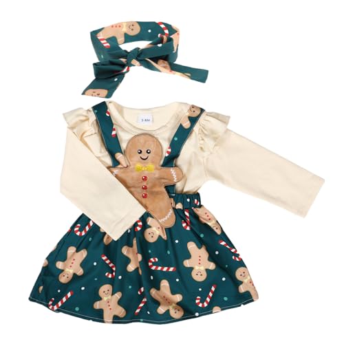 WRITWAA 1 Satz Weihnachtsanzug Outfits Kleinkind Herbstoutfit Für Babymädchen Süßes Neugeborenen-outfit Babykleidung Babykleider Neugeborenes Mädchen Kleid Säuglingsrock Baumwolle WRITWAA 1 Satz Weihnachtsanzug Outfits Kleinkind Herbstoutfit Für Babymädchen Süßes Neugeborenen-outfit Babykleidung Babykleider Neugeborenes Mädchen Kleid Säuglingsrock Baumwolle von WRITWAA