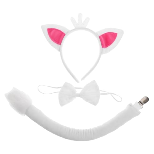 WRITWAA Niedliches Stirnband-set mit Tierohren für Damen Cosplay und Bühne WRITWAA Niedliches Stirnband-set mit Tierohren für Damen Cosplay und Bühne von WRITWAA