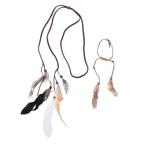 WRITWAA 1 Set Haarband Armband Set Böhmische Stirnbänder Für Mädchen Haar Accessoires Kostüm Hippie Stirnband Haar Accessoire Für Frauen Hochzeits Accessoires Damen WRITWAA 1 Set Haarband Armband Set Böhmische Stirnbänder Für Mädchen Haar Accessoires Kostüm Hippie Stirnband Haar Accessoire Für Frauen Hochzeits Accessoires Damen von WRITWAA