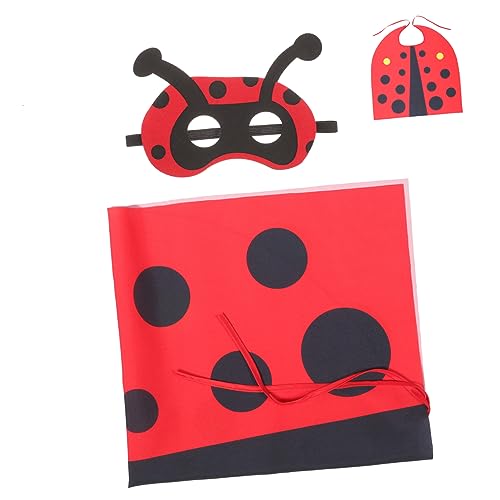 WRITWAA 1 Set Kreative Marienkäfer Mantel Kinder Marienkäfer Kostüm Rolle Spielen Kostüm Für Bühne von WRITWAA